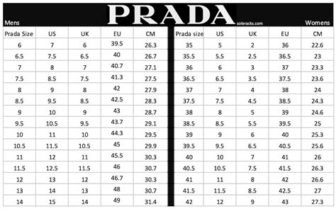 prada dimensions|prada shoe sizing chart.